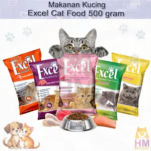 EXCEL Freshpack 500 Gram - Pakan Kucing Kering Murah Terjangkau