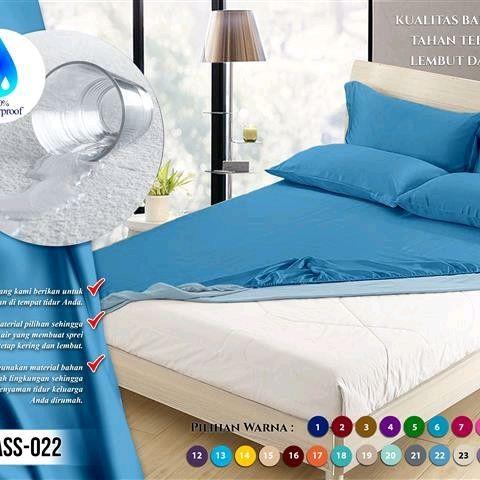 Gambar Sprei water Proof (anti ompol) Ready  ukuran 120x200x40 dari Lushe Sprei Kota Administrasi Jakarta Selatan Tokopedia