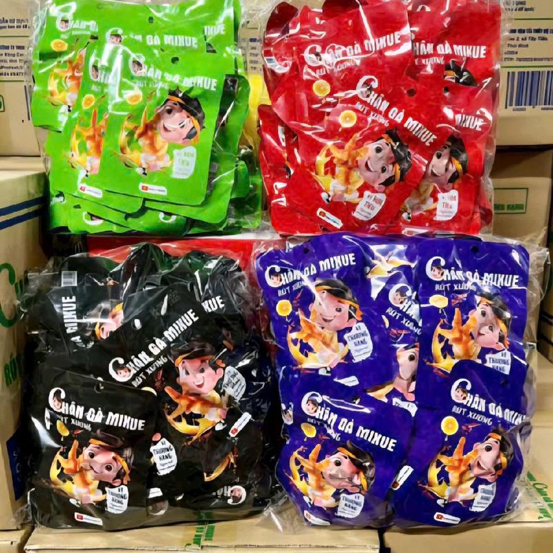 combo 20 gói chân gà rút xương cabuno dai giòn thơm ngon
