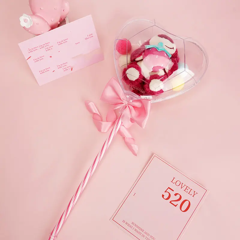 Lotso Bear Stitch  Buket Bunga Dan Balon /Buket Bunga Boneka Buket Wisuda /Cewek Cowok Bunga Kado Wisuda / Buket Bunga Artificial Hadiah 3