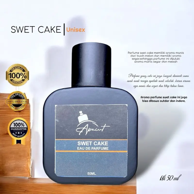 PARFUME SWET CAKE .Aroma Melon Segar untuk Anak Sekolah dan Pasangan Anda - Laki-Laki, Manis, Mengandung 1