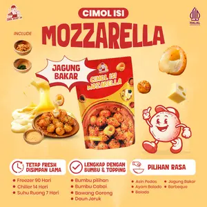 Cimol Bojot AA isi Mozzarella Rasa Jagung Bakar Daun Jeruk