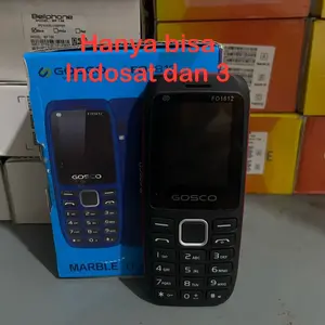 Handphone tombol sinyal Indosat dan 3 saja