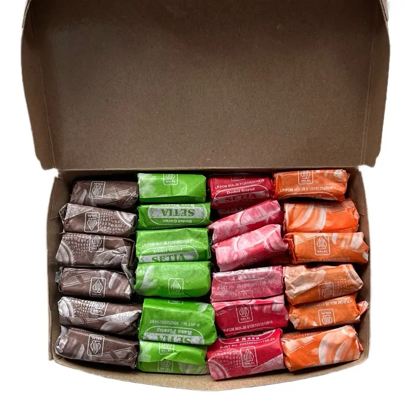 Dodol Garut Batik ( Cokelat , Pisang , Nangka , Durian ) Cemilan Food Camilan Makanan 4