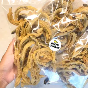 Keripik Belut Crispy 200gr Super Gurih Tidak Amis