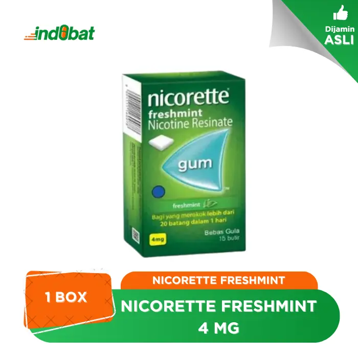 NICORETTE FRESMINT 4 MG @1 BOX
