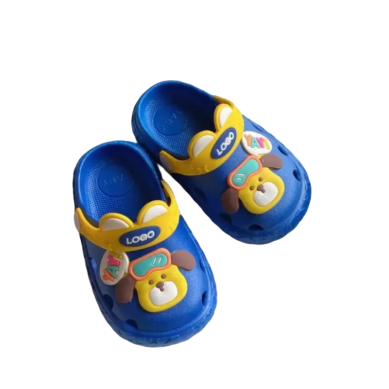 Sandal Anak Motif Lucu Kekinian PVC005 Sendal Sandal Fashion Anak Ringan Dan Nyaman ,Dengan Insole Yang Empuk Tidak Membuat Kaki Anak Sakit,Tersedia Warna Biru,Tosca,Pink,Cream Dengan Ukuran 26-27 Sampai 34-35 ,Tapak Anti Slip Anti Licin