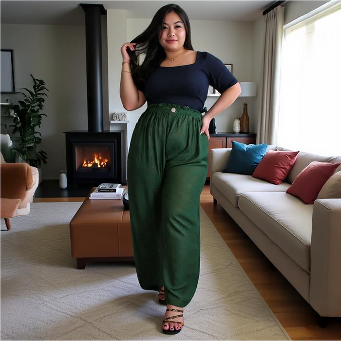Gambar Kulot haigwaist jumbo wanita kriwil XXL bawahan Kancing Nyaman dari YANS COLLECTION BALI Kota Denpasar Tokopedia