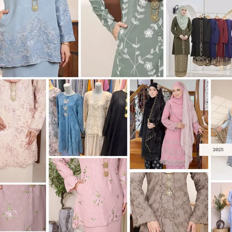 NEW BAJU KURUNG KEBAYA RAYA 2025