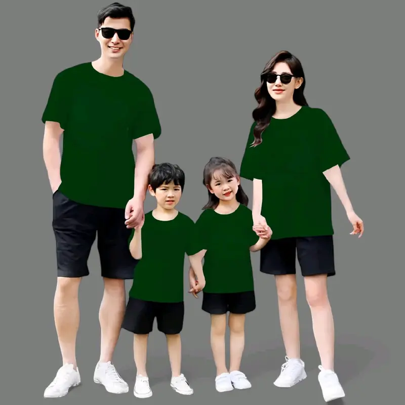 Kaos distro POLOS bahan Cotton pe 24s. Ready Ukuran Anak dan Dewasa 7