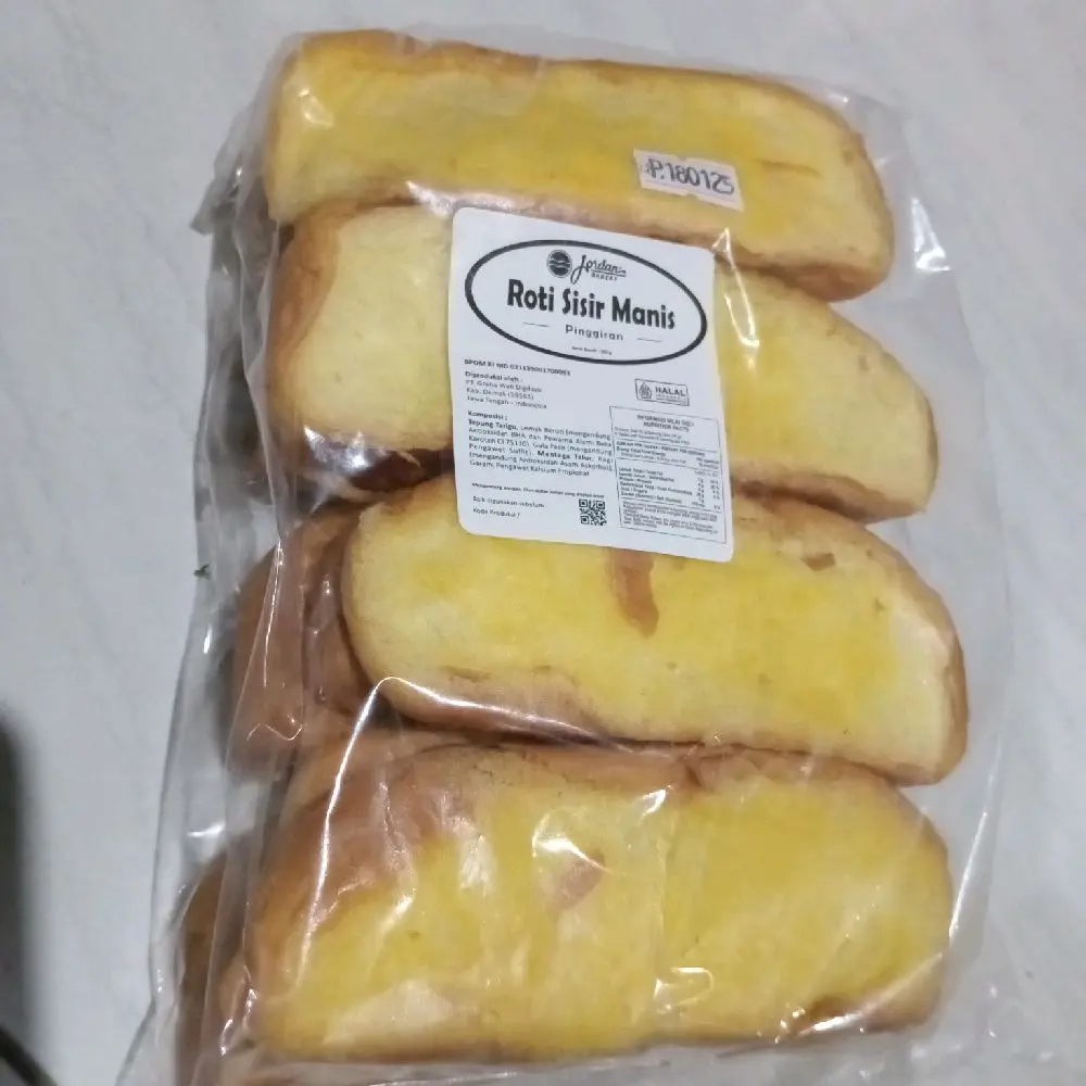 Roti sisir pinggiran manis jordan isi 12