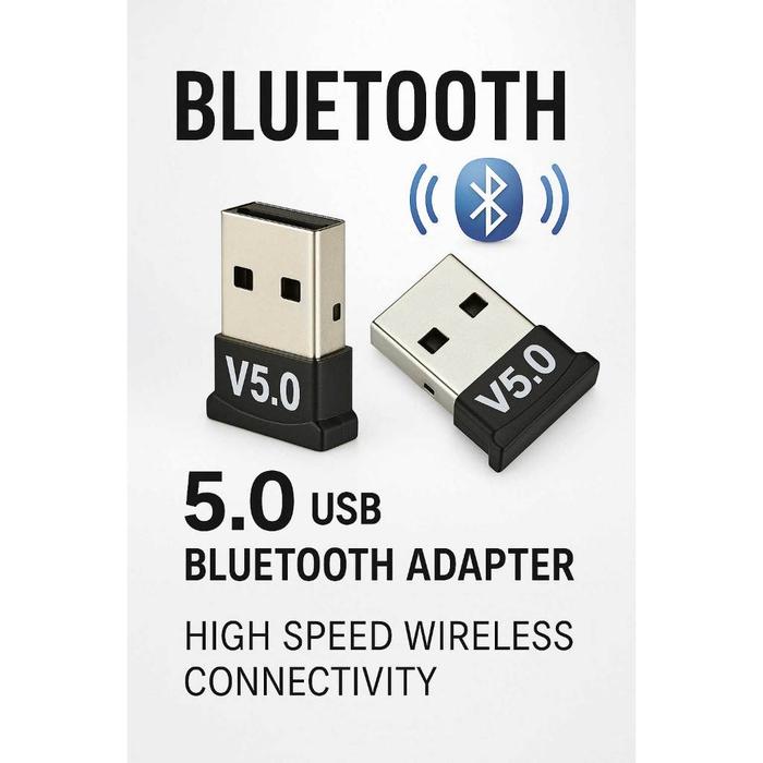 Jual USB Bluetooth Dongle 5.0 Mini Receiver Adapter PC Laptop Wireless ...