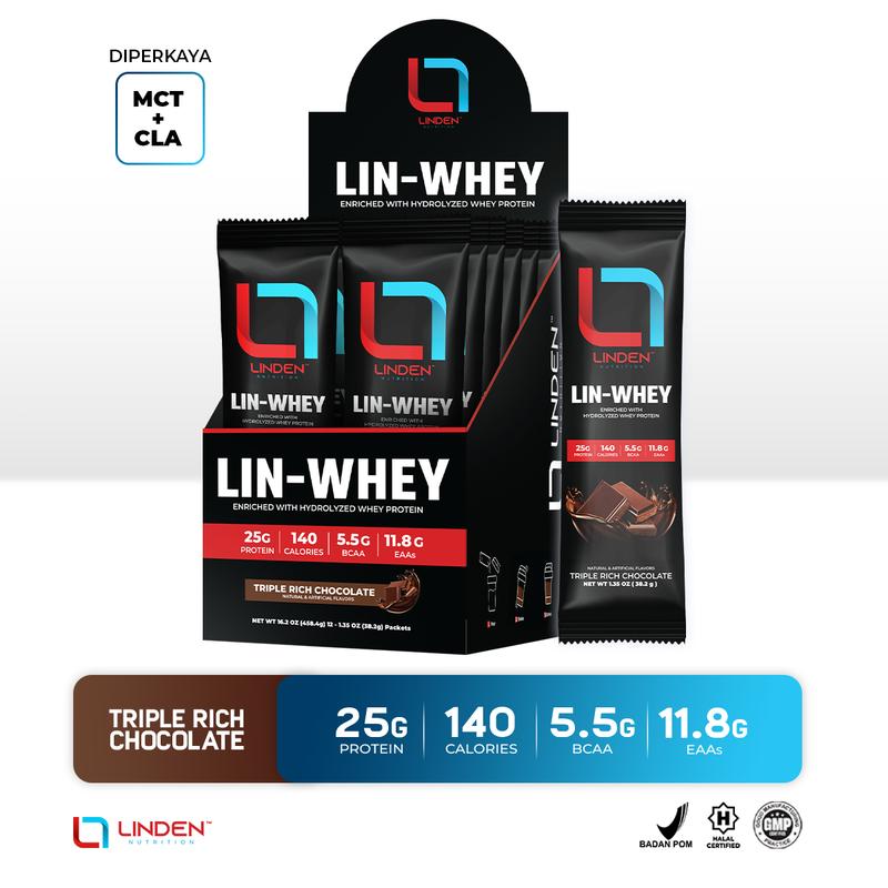 Linden Nutrition LIN Whey Protein - Susu Protein - Shop | Tokopedia