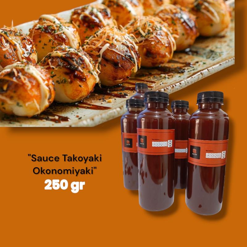 Product Introduction of saus takoyaki/okonomiyaki halal - 250gr Sauce Instan Saos 15