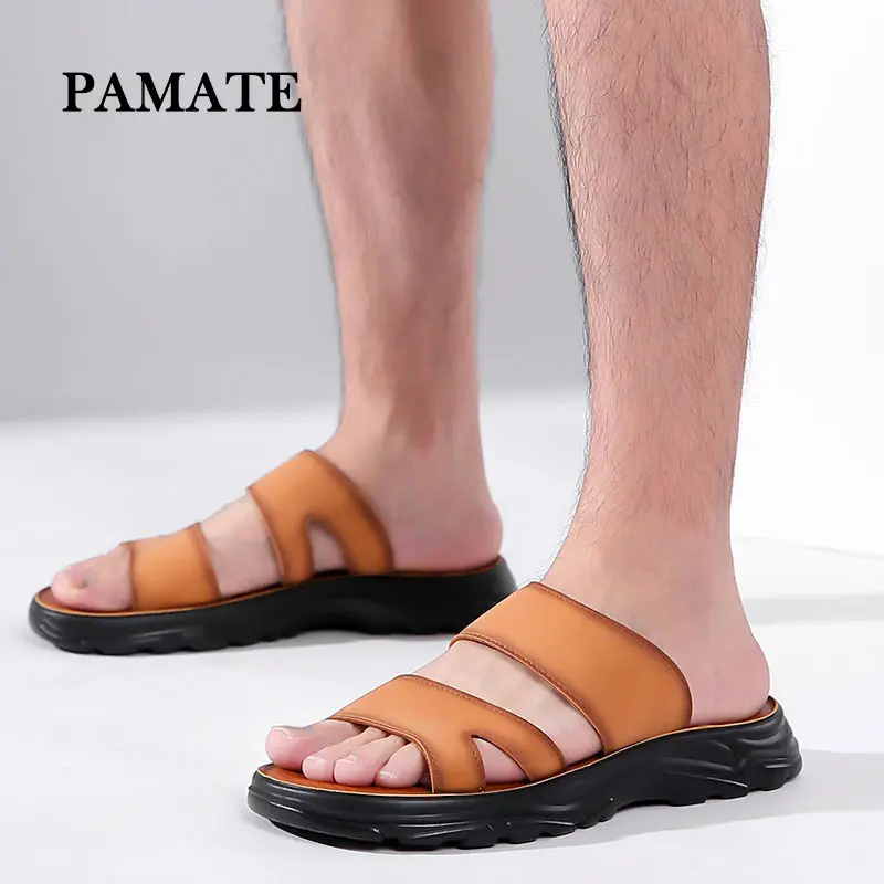 8233 - PAMATE Fashion Sandal Pantai Berjalan Sandal Kasual Sandal Pria Sendal 4