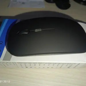 Mouse Bluetooth Mouse Wireless Mouse  Silent LED Colorful Mouse Rechargeable Nirakabel Computer Komputer