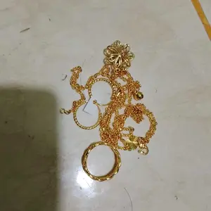 Set Perhiasan Lapis Emas 24k Bahan Halus Tidak Gatal Dan Alergi