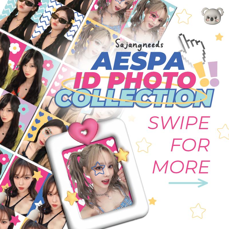 AESPA ID PHOTO By Sajangneeds - Pas Foto KPOP 3x4cm 0
