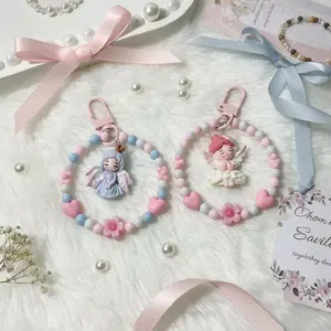 Gantungan Kunci Manik Pasir Karakter