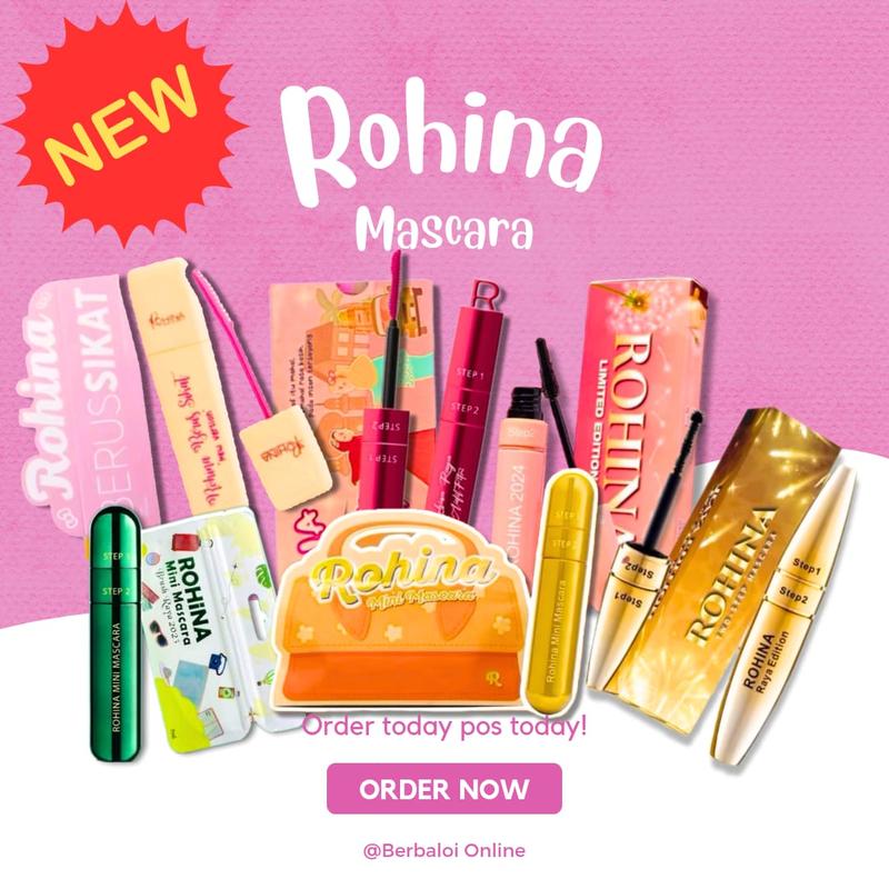 ROHINA MASCARA RAYA AIDILFITRI/PINK/BERUS SIKAT/GOLD EDITION - TikTok ...