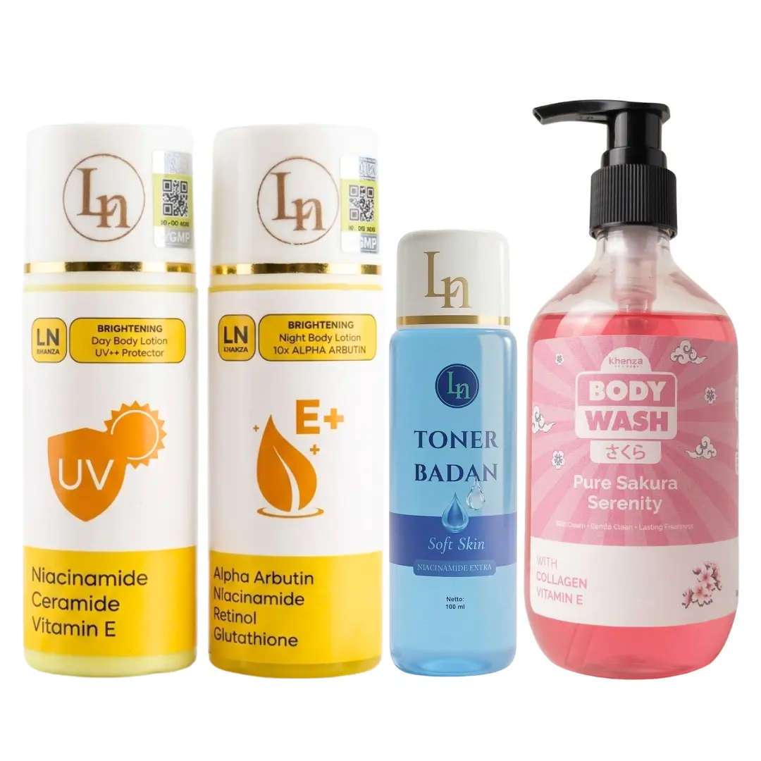 BUND KUNING SIANG MALAM + TONER + SABUN SAKURA