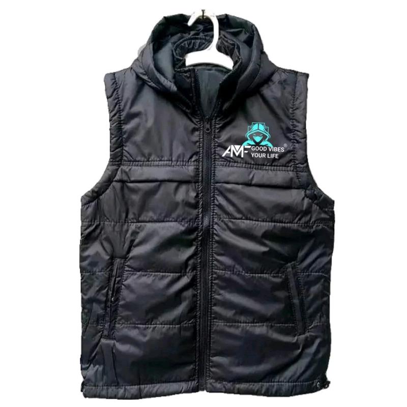 rompi pria  jaket rompi  dewasa  jaket Rompi Hitam Polos Navy 2
