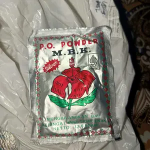 MBK Bedak Sachet/Ecer Series 13.6 gr | Silver | Putih | Bedak BB | Mengurangi Bau Badan Dan Keringat | Perawatan Badan | Powder