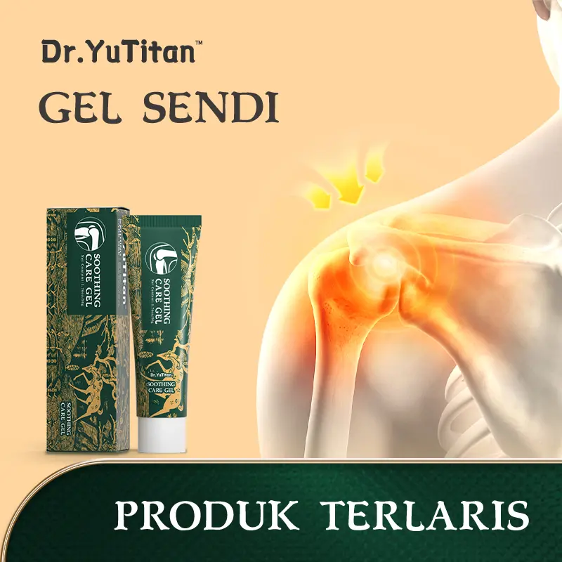 Dr. YuTitan Krim Herbal Pereda Pegal Linu 50g - Cepat Meresap, Rilekskan Otot & Sendri, Bikin Badan Rasa Ringan