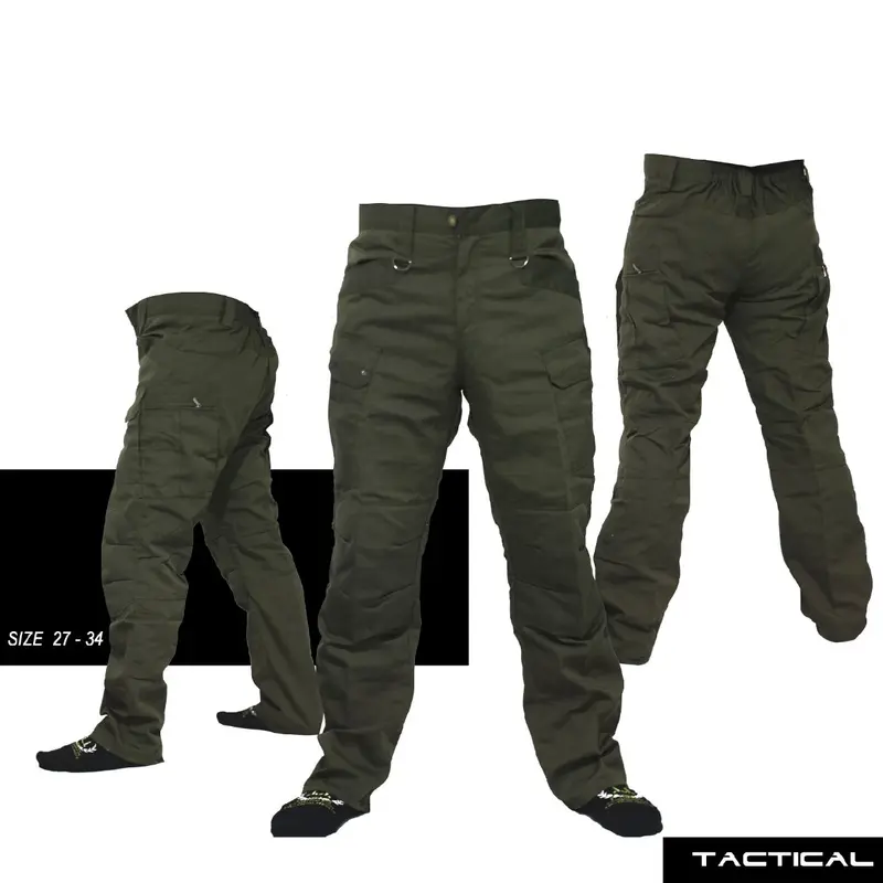 Celana Tactical Blackhawk Panjang Pria Warna Abu Bisa COD Bayar di tempat Fashion Viral Saat Ini Hijau Hitam 2