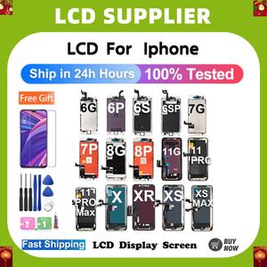 For Iphone 5 5S 6 6S 6P 6SP 7 7P 8 8P X XR XS/XS Max/11/11 Pro/11 Pro Max/12/12 Pro/12 Pro Max/13/13 Pro/13 Pro Max/13 Mini/14/14 Pro/14 Pro Max/14P/15/15 Pro/15 Pro Max/15P/16/16 Pro Max/16P Lcd Phone Touch Screen Replacement