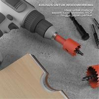 Gambar ALLEFIX Set Mata Bor Hole Saw 6Pcs 16-35MM Baja HSS & M42 Kekerasan Tinggi Cocok untuk Kayu PVC dan Gipsum - 6910 - 6910 dari ALLEFIX Kota Surabaya 2 Tokopedia