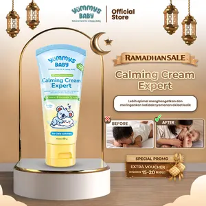 YummysBaby Calming Cream Expert | Redakan Kolik Kembung Lindungi Iritasi Kulit Bayi Sensitif