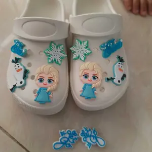 [D.I.Y.]Sepatu Sandal Anak Perempuan Laki-Laki Model Baim Dengan Tali Belakang Design Stiker Lucu