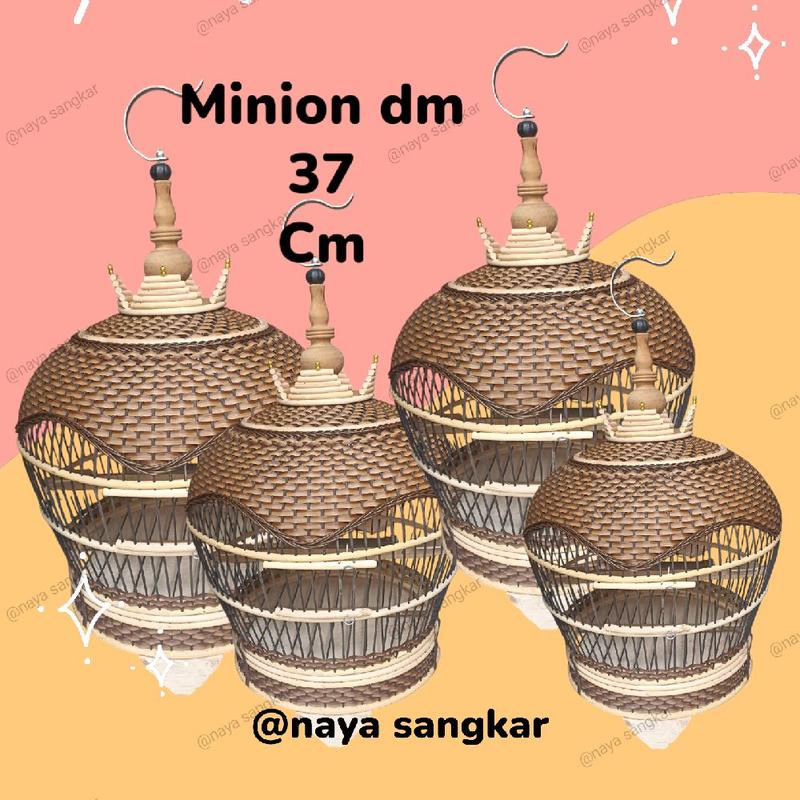 Sangkar Perkutut Minion Mahkota (MM) Terlalu Mewah - Model Terbaru 0