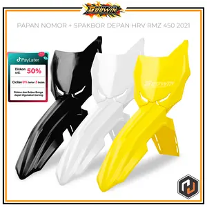 Spakbor Slebor Depan Papan Nomor Plat Nomer Harvy MX RMZ 450 Universal Trail CRF 150L 250 450 KLX BIGFOOT DTRACKER NEW WR 155 Motorcycle