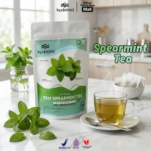 MAINDHI Teh Spearmint Herbal Alami Isi 30 Teabag Spearmint Tea