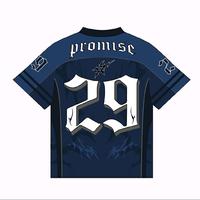 Gambar PROMISE Jersey Vintage Oversize Boxy BLUE 29 Jumbo Big Size Skena Pria Wanita Unisex Tshirt Sport Dri-fit Milano Full Printing - BLUE 29, S dari High Promise Division Kab. Majalengka 2 Tokopedia
