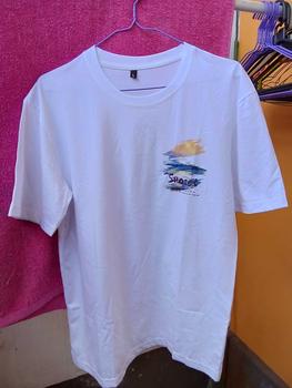 Product Review of A1217 T-shirt Lengan Pendek Baju Kaos Oversize Wanita Baju |kaus wanita korea Baju Atasan Wanita Terbaru Pencetakan Sunset Cotton from R**m 0