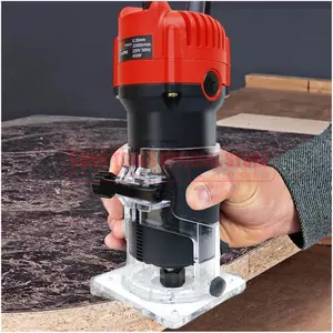 SUNC TOOLS ALAT PENGUKIR KAYU MESIN ROUTER TRIMMER  6.35MM