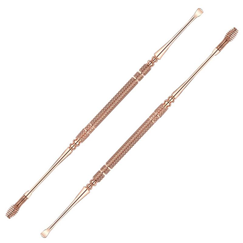 Product Introduction of Double Head Stainless Steel Spiral Earpick Ear Scoop Earwax Digging Tools Earwax Curette Spoon Care Ear Clean Toolear Cleaner 21