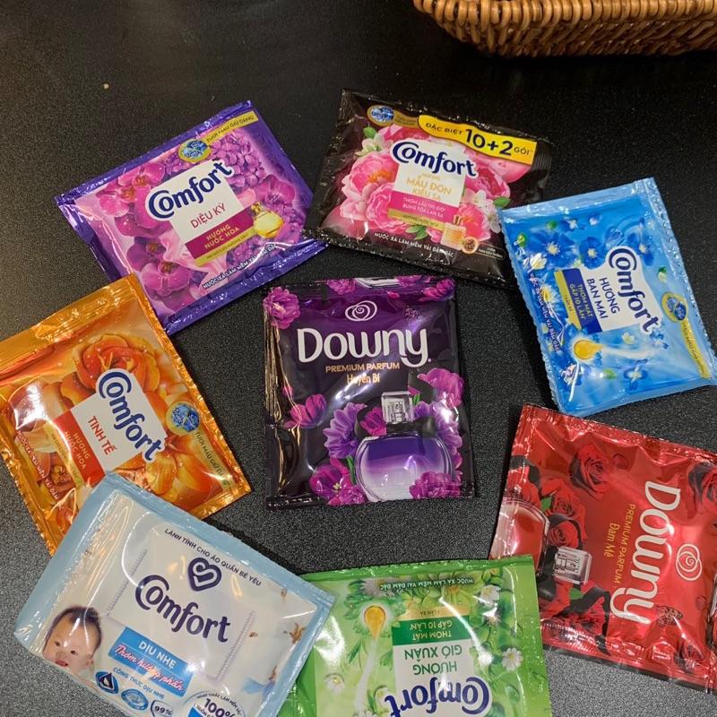 [khui trên live bắt cặp ] 15 túi mù nước xả vải comfort và Downy  tiện lợi cho gia đình