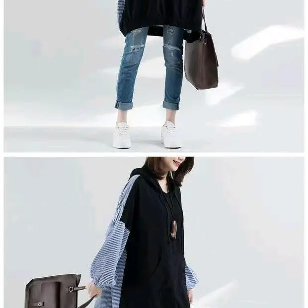 Dress Tunik  Sweater Atasan Wanita Hoodie Panjang Premium 3