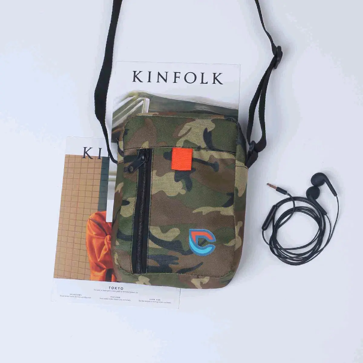 Sling bag pria tas selempang pria dompet mini pria tas tangan cowo Slingbag Cowok