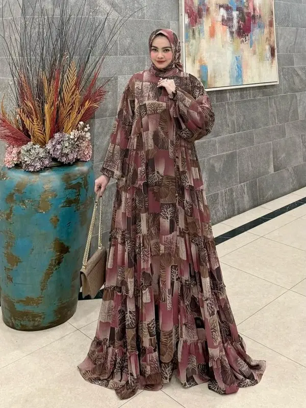 DRESS ISWARI SERIES PREMIUM SET  ORY BY  YODIZEIN SYARI 0