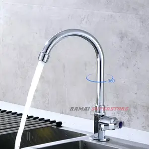 Keran Dapur Kran Cuci Piring Sink Stainless Meja