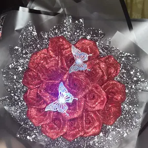 Buket Bunga Pita Satin Premium Model Terbaru Termurah