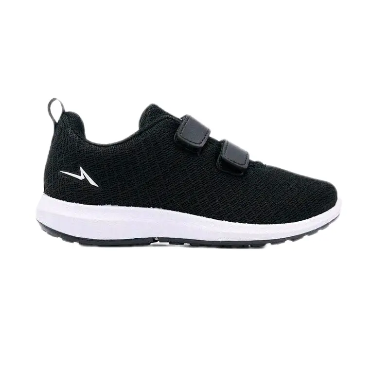 ANDO SEPATU ANAK SEKOLAH SEPATU HITAM PUTIH HITAM POLOS SEPATU PEREKAT PRIA WANITA MURAH Fashion 2