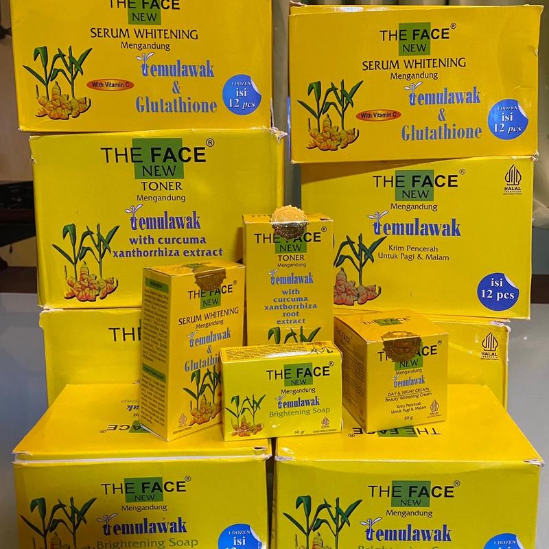 The Face temulawak Cream 5in1 All Skin Types Whitening All Skin Types 3