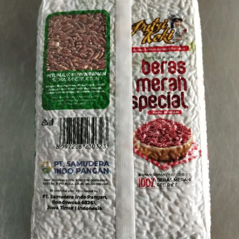 Beras Merah Putri Koki 1kg 0