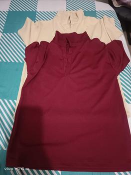 Product Review of Ayel Fashion Korean Collar T Shirt V Neck Tops Short Sleeve from E**m 2